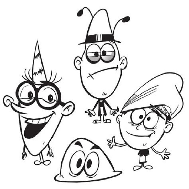 Explore Black And White Cartoon Characters